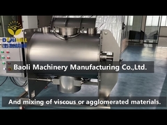 অনুভূমিক লাঙল শিয়ার মিক্সার চোপার মিক্সিং মেশিন তরল স্প্রেয়ার সহ