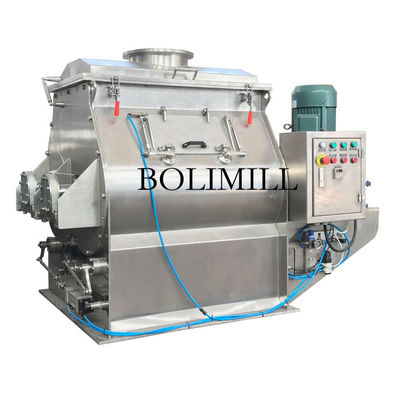 কেনা SS304 Industrial Powder Mixer 1000L Paddle Twin-Shaft 11kW online manufacture