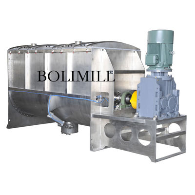 কেনা 3000L Capacity Stainless Steel Ribbon Mixer with 220-660V Voltage and 22kW Power for Industrial Powder Blending online manufacture