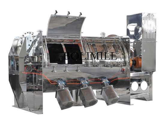 কেনা খাদ্য কণা লাঙল চালক SUS304 পাউডার মিশ্রণ মেশিন online manufacture