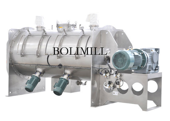 Horizontal Stainless Steel Dyestuff Plough Shear Mixer