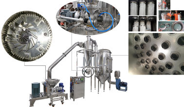 সরিষার বীজ এয়ার কুলিং সিস্টেম 6000RPM সুপার ফাইন পাউডার পেষকদন্ত