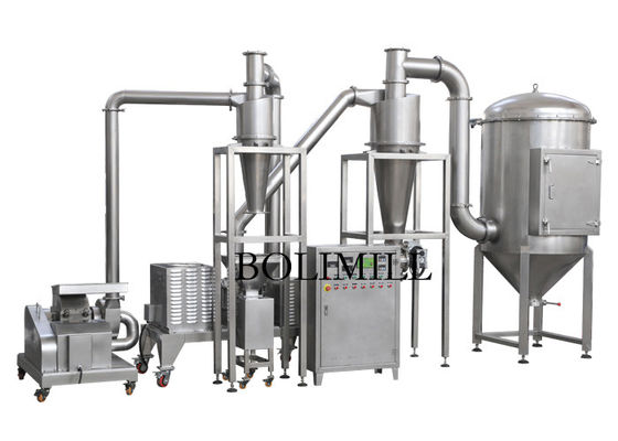 316L শিল্প 20 কেজি / এইচ স্পাইস পেষকদন্ত মেশিন